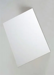 .050 White Aluminum Sheet