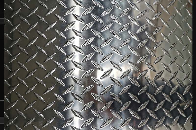 Aluminum Diamond Tread Plate 3003-h22 Aluminum Diamond Tread Plate 3003-h22